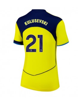Tottenham Hotspur Dejan Kulusevski #21 Ausweichtrikot für Frauen 2025-26 Kurzarm